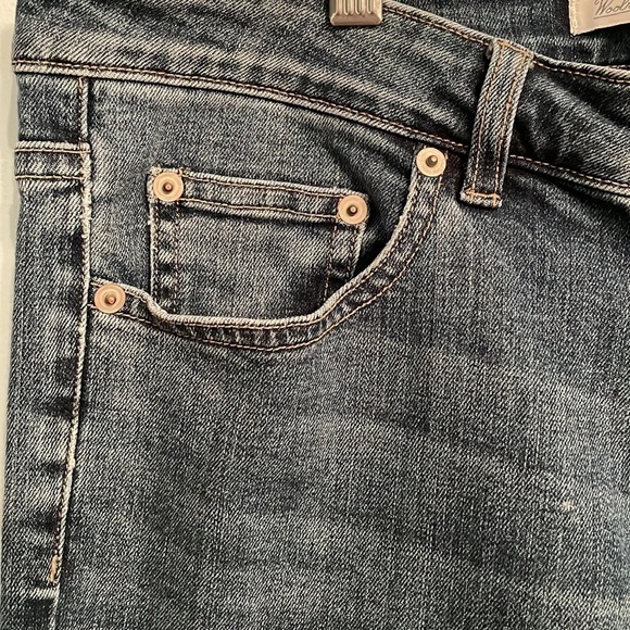 Woolrich Mid Rise Straight Leg Blue Wash Jeans Size 12 - Picture 4 of 8